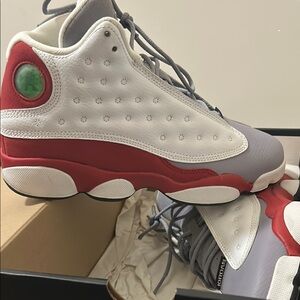 Air Jordan 13 Retro Sneakers - White and Red